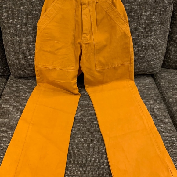 Big Bud Press Work Pant in Spicy Mustard - Picture 1 of 3